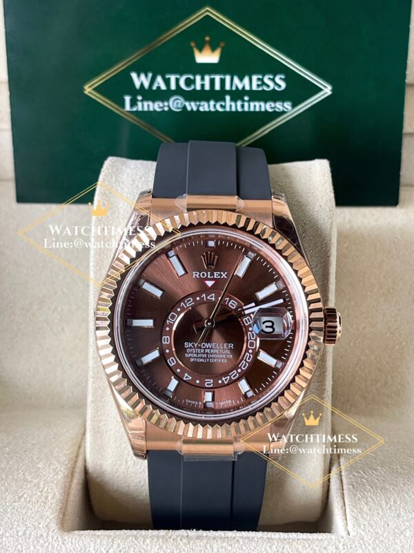 Rolex Sky-Dweller Rosegold 42mm. Ref.326235 Noob Factory v.2 - Image 3