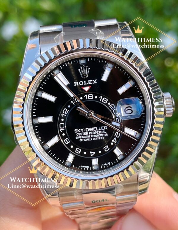 ️Rolex Sky-Dweller Ref.326934 42mm. Black Dial ZF Factory