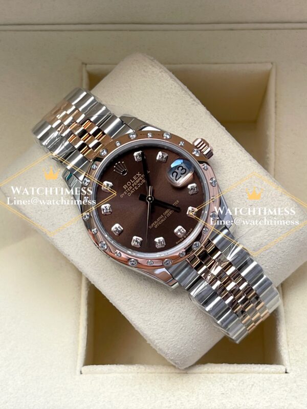Rolex Datejust Choc 31mm. 2K Rosegold Jubilee Ref.278341 EW Factory - Image 4