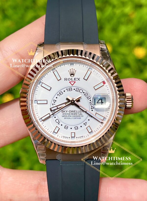 Rolex Sky-Dweller Rosegold 42mm. Ref.326235 Noob Factory v.2 - Image 3