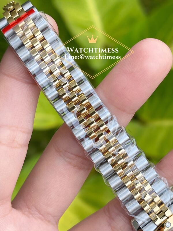 ️Rolex Datejust Grey Roman 31mm. 2K Yellow Gold Jubilee Ref.278343 EW Factory - Image 8