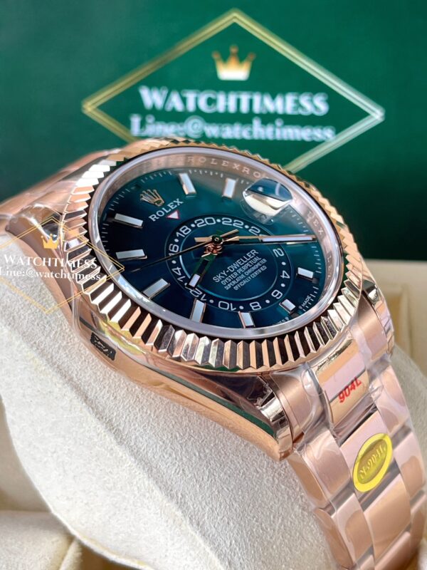 Rolex Sky-Dweller Blue Dial Rosegold 42mm. Ref.336935 Noob Factory v.2 - Image 5
