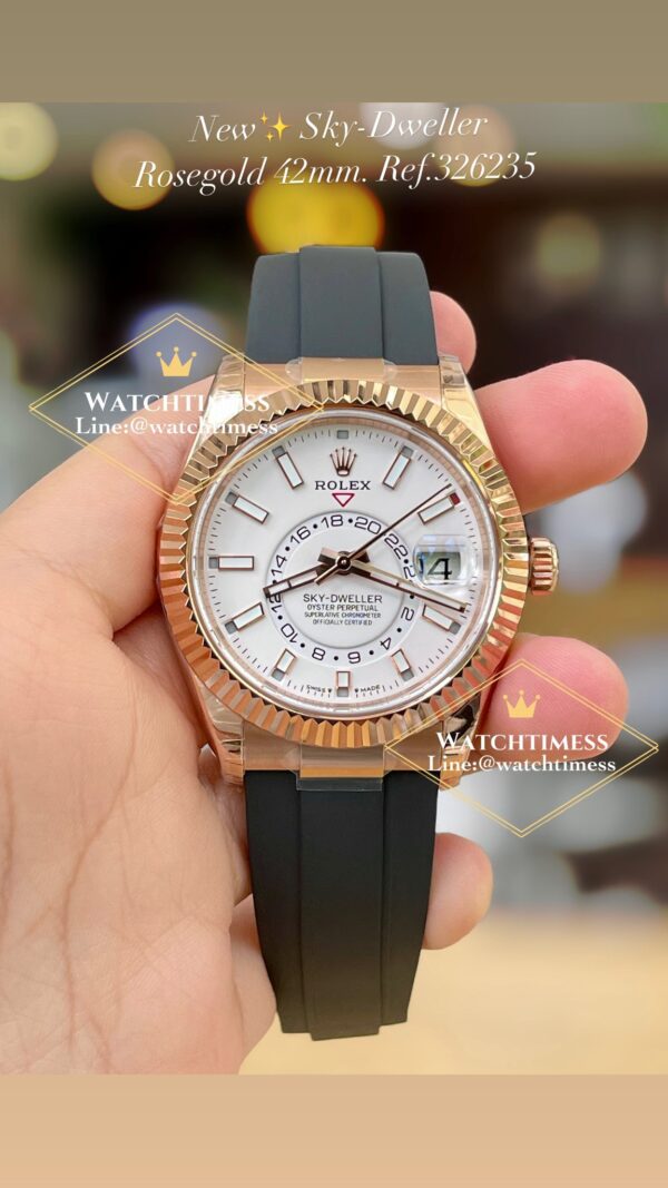 Rolex Sky-Dweller Rosegold 42mm. Ref.326235 Noob Factory v.2 - Image 4
