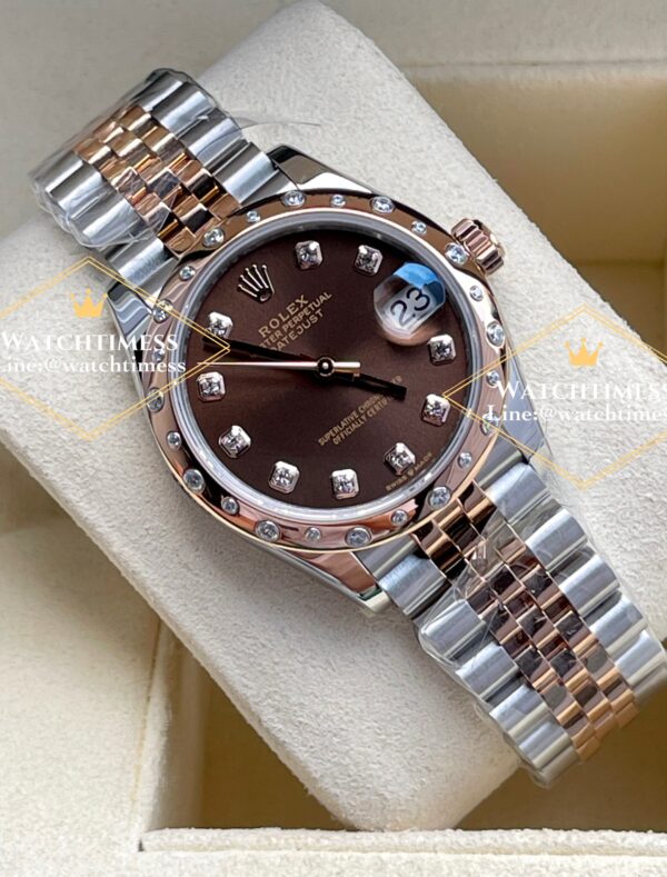 Rolex Datejust Choc 31mm. 2K Rosegold Jubilee Ref.278341 EW Factory - Image 3