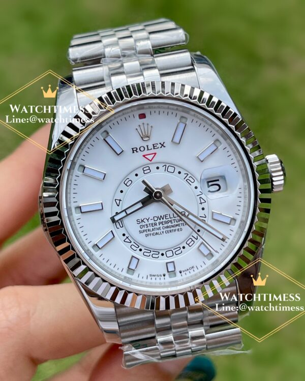 Rolex Sky-Dweller Ref.326934-0004 42mm. White Dial ZF Factory - Image 3