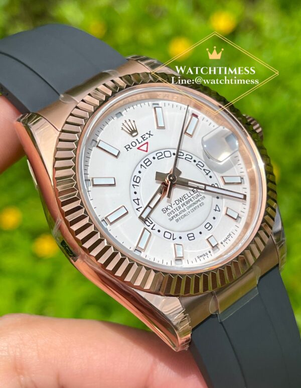 Rolex Sky-Dweller Rosegold 42mm. Ref.326235 Noob Factory v.2 - Image 6