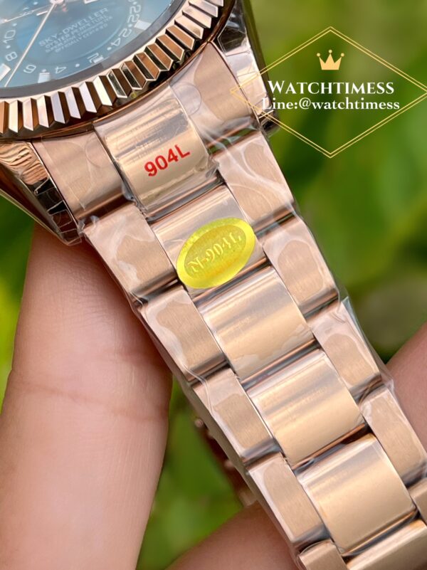 Rolex Sky-Dweller Blue Dial Rosegold 42mm. Ref.336935 Noob Factory v.2 - Image 7