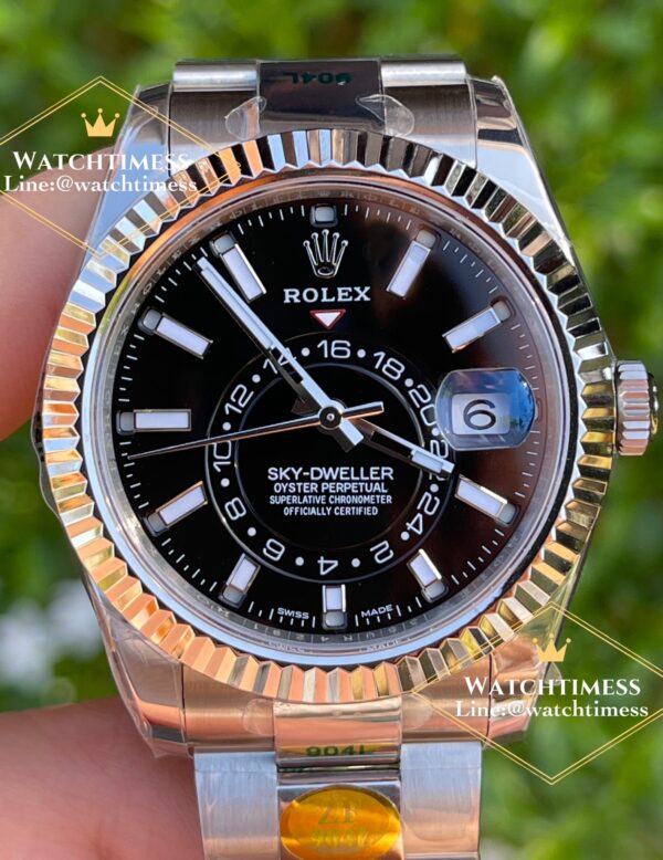 ️Rolex Sky-Dweller Ref.326934 42mm. Black Dial ZF Factory - Image 3