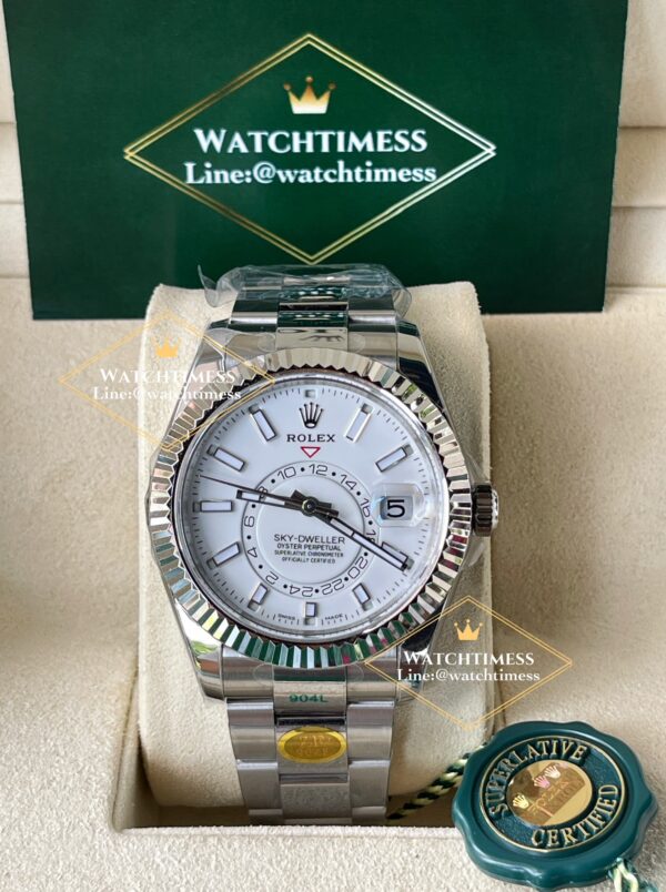 Rolex Sky-Dweller White Dial Ref.326934 42mm. ZF Factory - Image 4