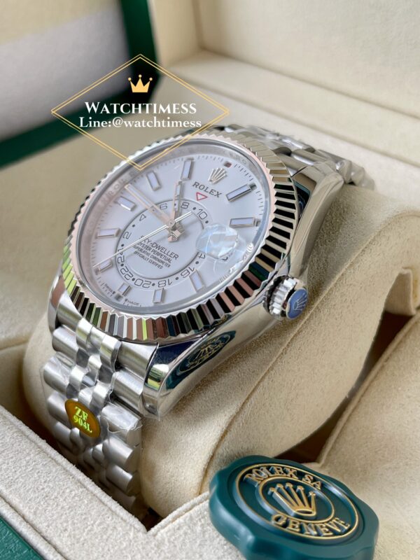 Rolex Sky-Dweller Ref.326934-0004 42mm. White Dial ZF Factory - Image 9