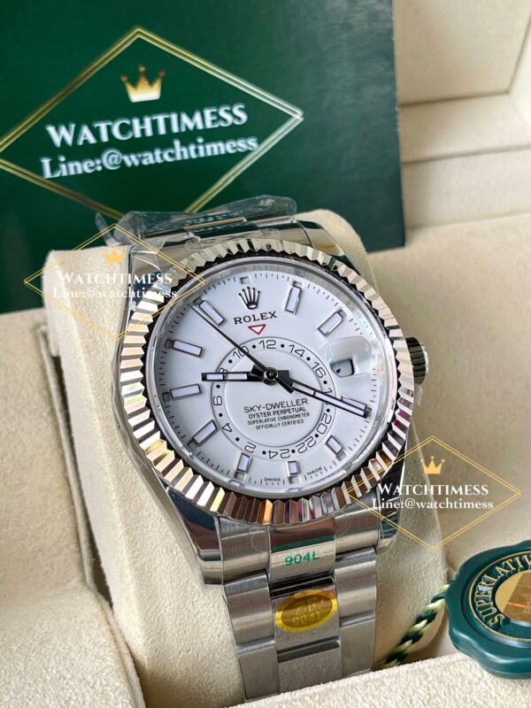 Rolex Sky-Dweller White Dial Ref.326934 42mm. ZF Factory - Image 6