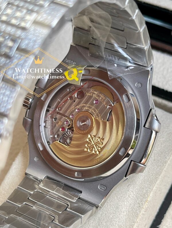 Patek Philippe 5711 Full Diamond Pink Custom TW Factory - Image 12