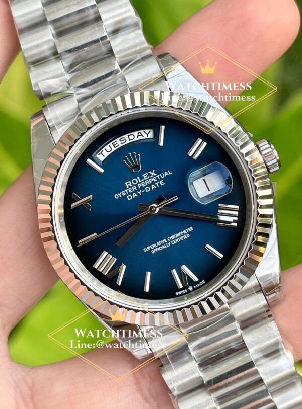 Rolex Day-Date 40mm. Blue Ombre dial Ref.228239 Gs Factory
