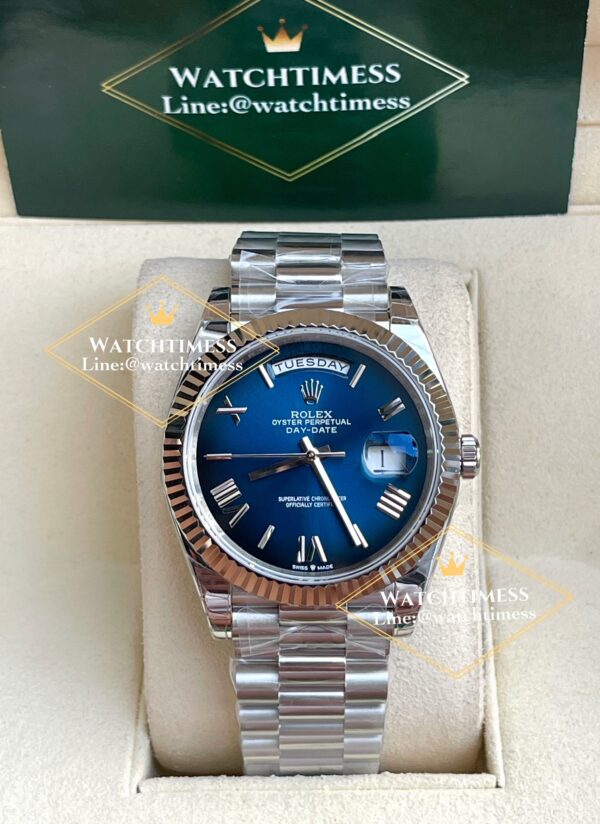 Rolex Day-Date 40mm. Blue Ombre dial Ref.228239 Gs Factory - Image 4