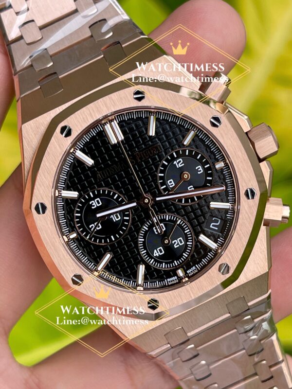 Audemars Piguet Chronograph ‘Ap26240OR’ Black Dial Rosegold Anniversary 50 years APS Factory