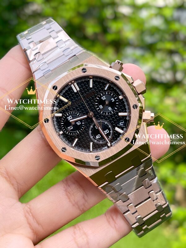 Audemars Piguet Chronograph ‘Ap26240OR’ Black Dial Rosegold Anniversary 50 years APS Factory - Image 3
