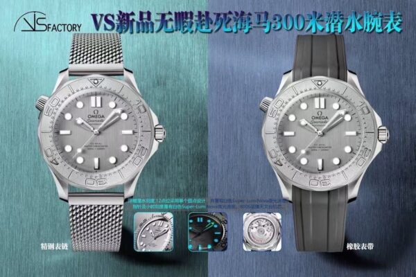 Omega Seamaster Diver 300M Grey Dial VSF Factory - Image 5