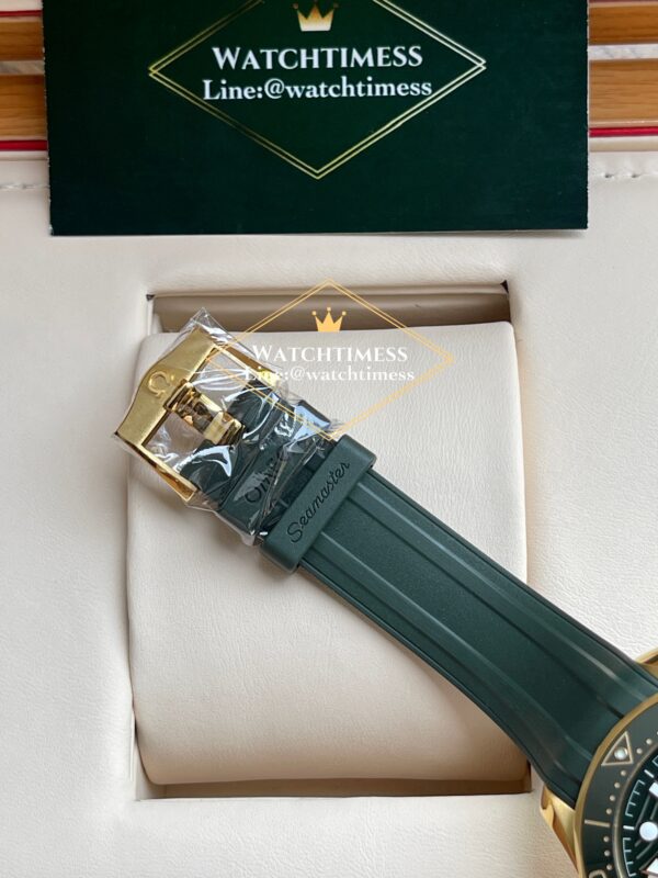 Omega Seamaster 2025 Green Dial Moonshine Yellow Gold VSF Factory - Image 7