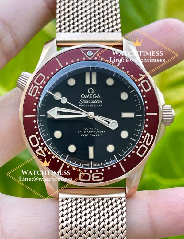 Omega Seamaster Diver 300m Bronze Gold VSF Factory - Image 8