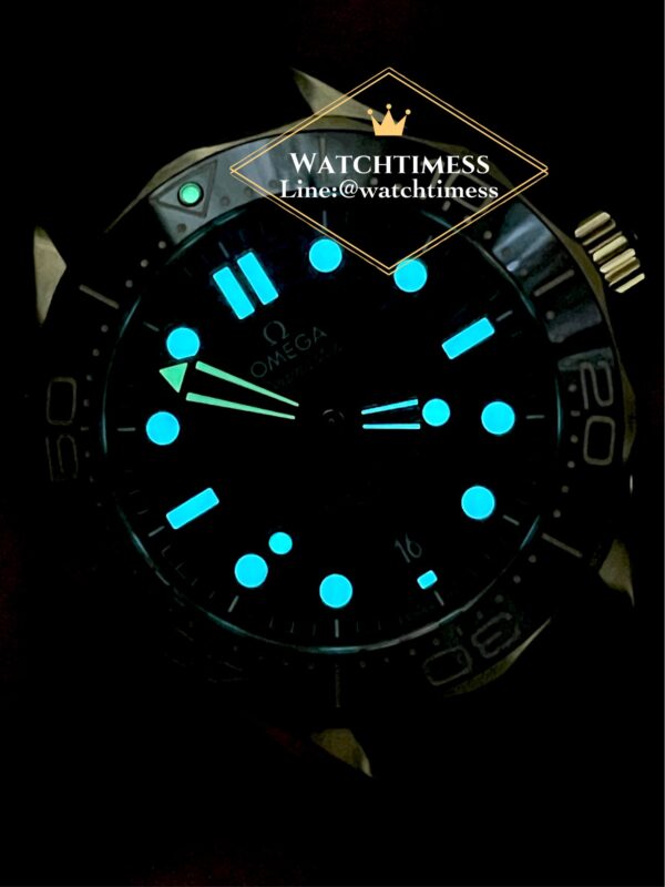 Omega Seamaster 2025 Green Dial Moonshine Yellow Gold VSF Factory - Image 8