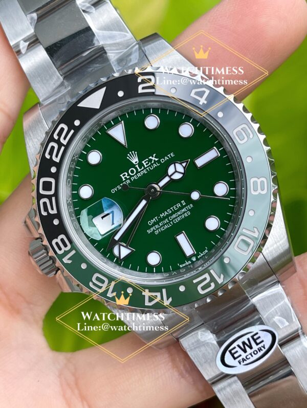 Rolex GMT-Master ll 2025 Green Dial Ref.126729VTNR Ewe Factory