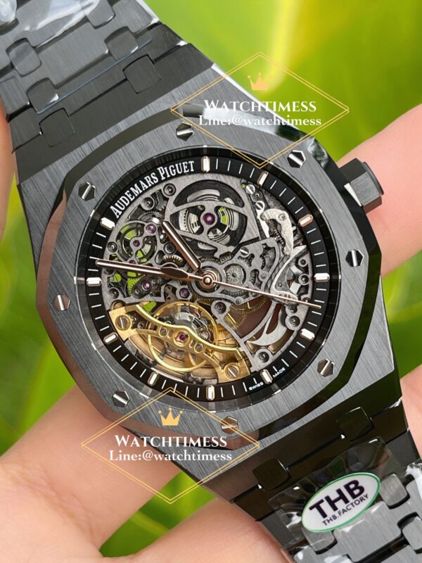 Audemars Piguet Royal Oak 15416CE Black Ceramic Skeleton THB Factory