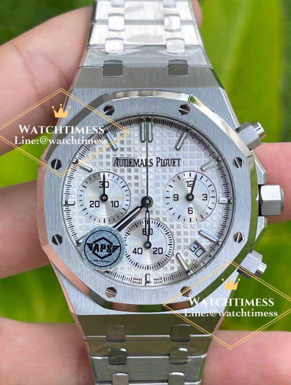 Audemars Piguet Chronograph ‘Ap26240ST’ White Dial Anniversary 50 years APS Factory - Image 3