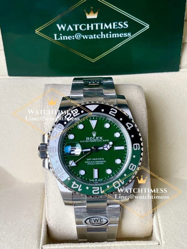 Rolex GMT-Master ll 2025 Green Dial Ref.126729VTNR Ewe Factory - Image 4