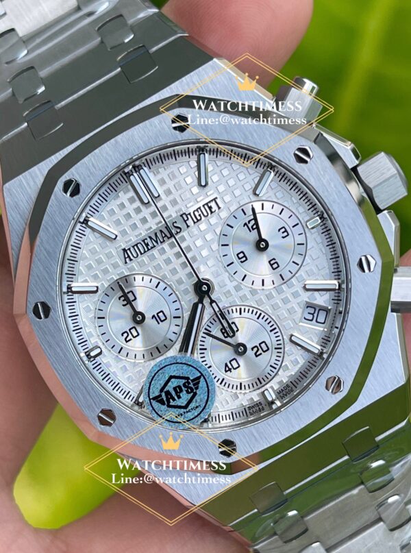 Audemars Piguet Chronograph ‘Ap26240ST’ White Dial Anniversary 50 years APS Factory - Image 4