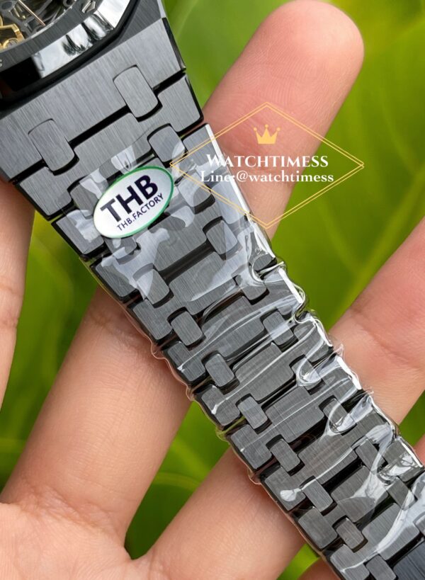 Audemars Piguet Royal Oak 15416CE Black Ceramic Skeleton THB Factory - Image 6