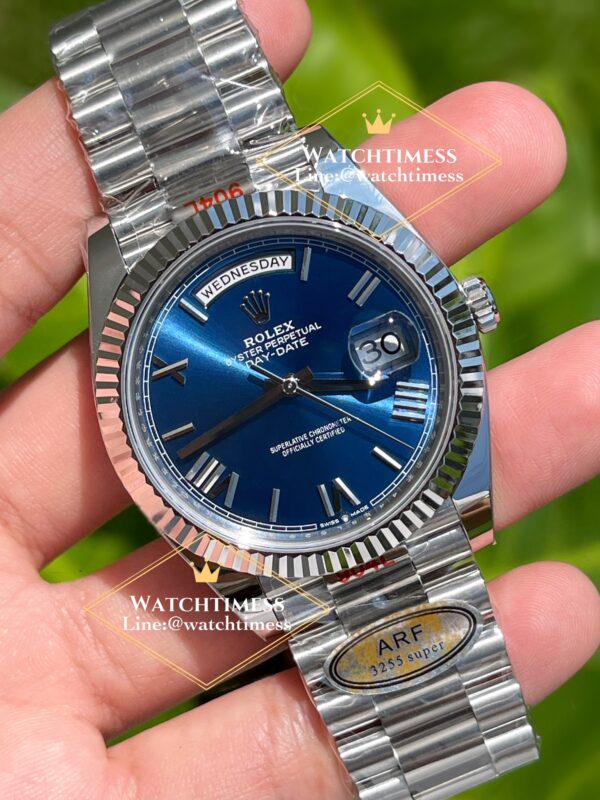 Rolex Day-Date 40mm. Blue Dial Ref.228239 AR Factory
