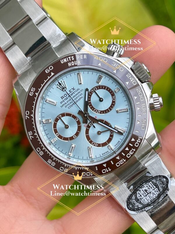 ️Rolex Daytona Iceblue(New4131) Baguette 60th Anniversary Ref.126506A Clean Factory