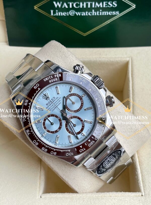 ️Rolex Daytona Iceblue(New4131) Baguette 60th Anniversary Ref.126506A Clean Factory - Image 4