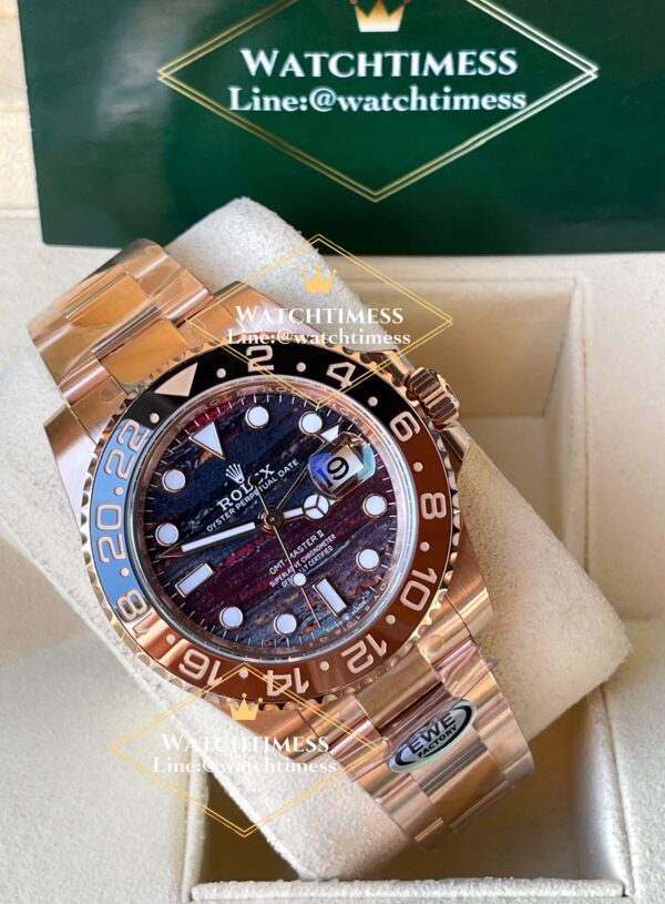 Rolex GMT‑Master II “Tiger Iron Dial” Ref.126715CHNR EWE Factory - Image 4