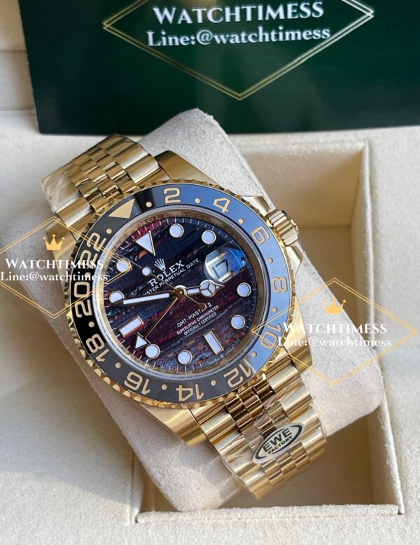 Rolex GMT-Master II “Tiger Iron” Yellow Gold Ref. 126718GRNR EWE Factory - Image 5