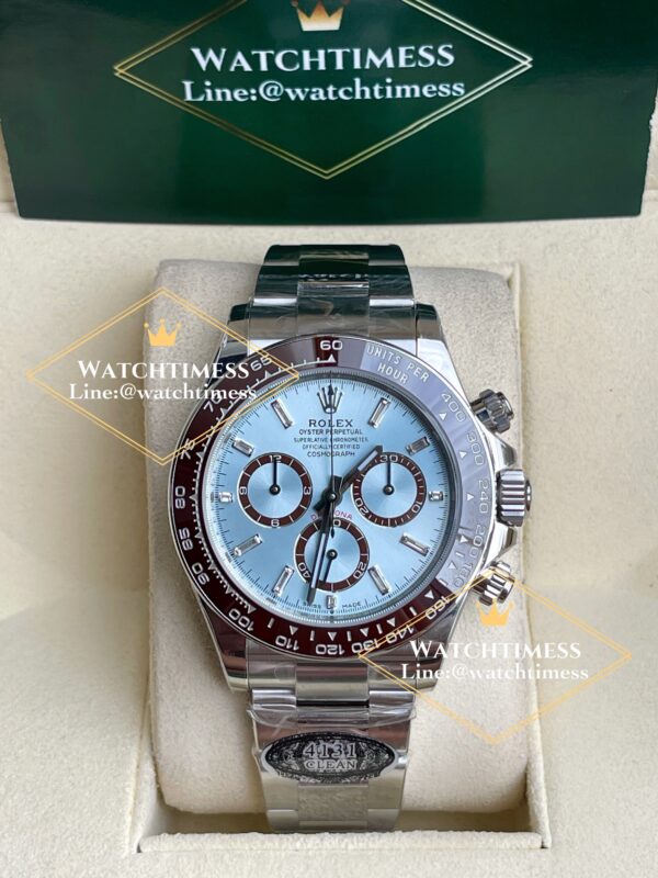 ️Rolex Daytona Iceblue(New4131) Baguette 60th Anniversary Ref.126506A Clean Factory - Image 5