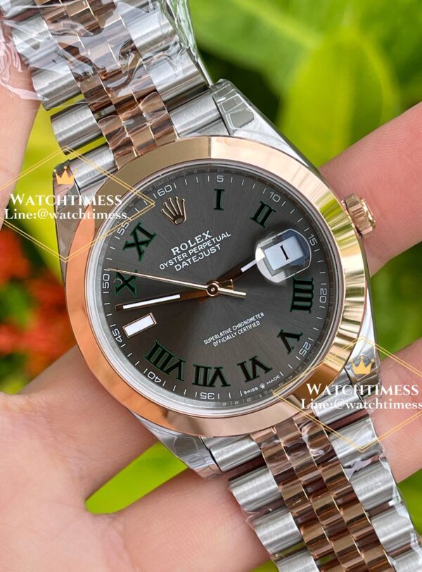 Rolex Datejust Wimbledon 41mm. RoseGold Ref.126300 Vsf Factory