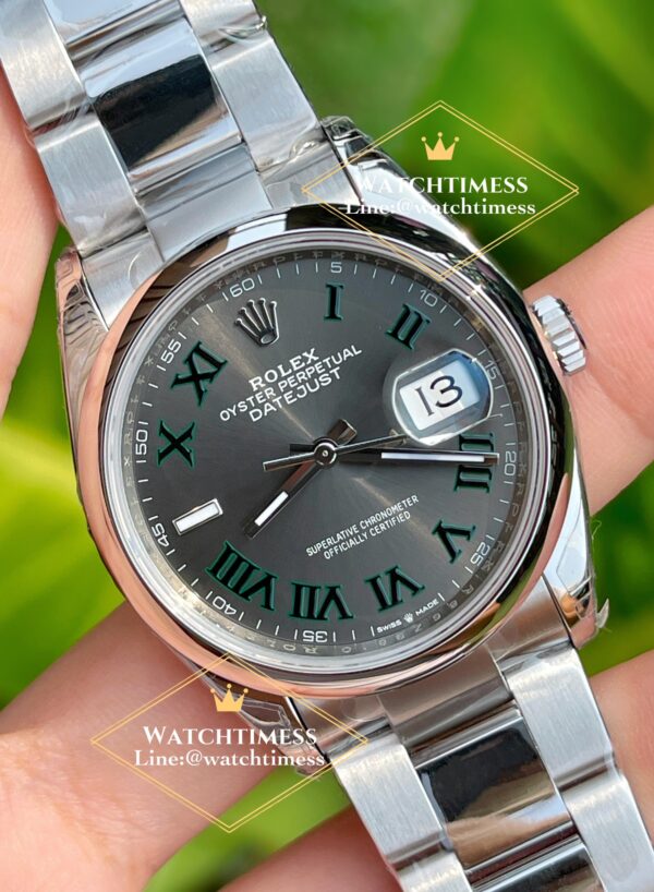 Rolex Datejust Wimbledon 36mm. Oyster Ref.126200 Vsf Factory