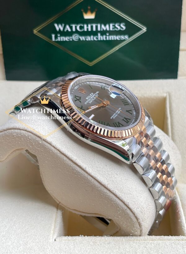 Rolex Datejust Wimbledon 36mm. Twotone Rosegold Ref.126231 Vsf Factory - Image 6