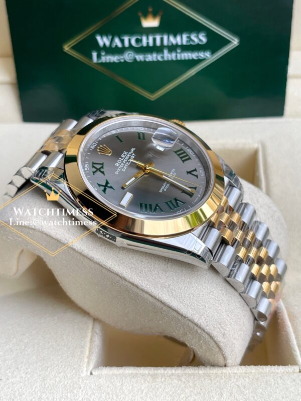 ️Rolex Datejust Wimbledon 41mm. Yellow Gold Ref.126300 Vsf Factory - Image 7