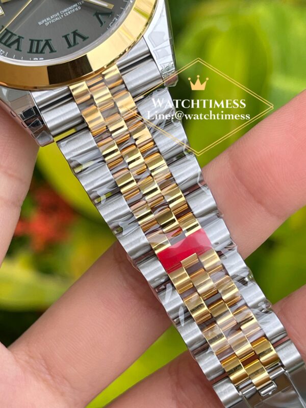 ️Rolex Datejust Wimbledon 41mm. Yellow Gold Ref.126300 Vsf Factory - Image 9