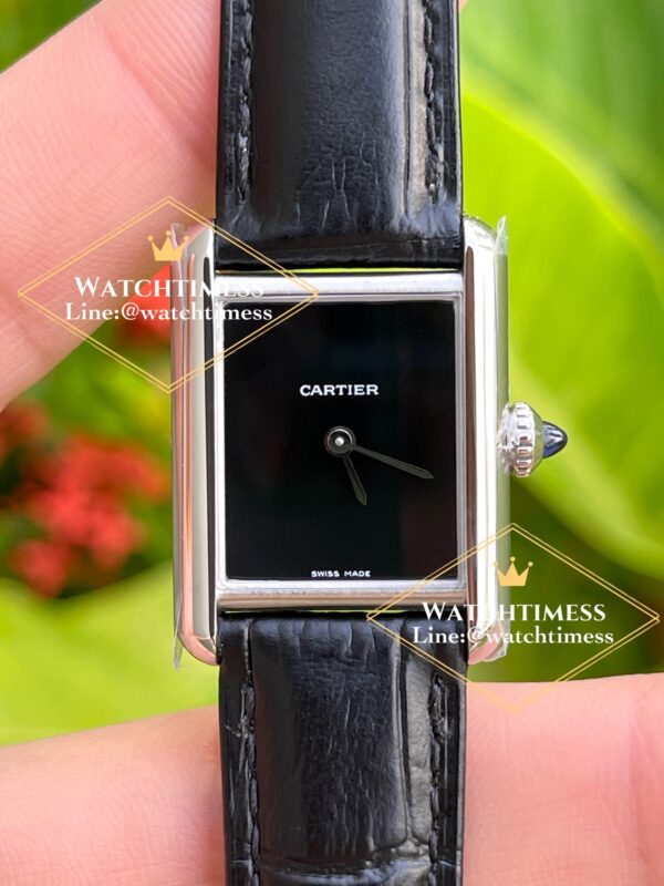 Cartier Tank Must Black Quartz AF Factory - Image 4