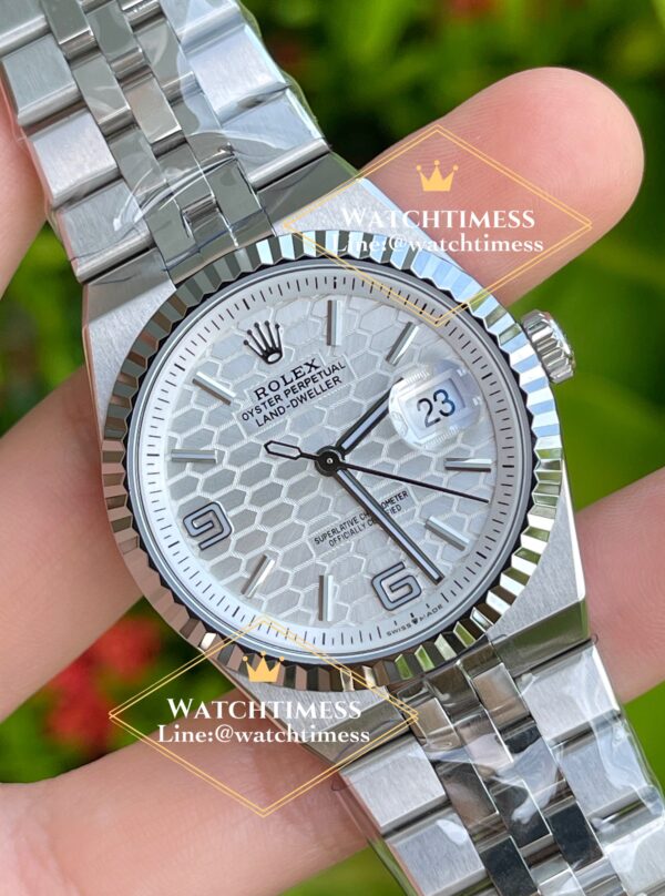 Rolex Land-Dweller White Dial 36mm. Ref.127234 R8 Factory .