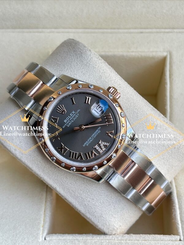Rolex Datejust Grey Roman (Oyster) 31mm. 2K Rosegold Ref.178341 EW Factory 2025 . - Image 4