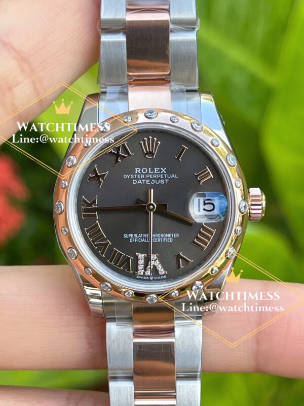 Rolex Datejust Grey Roman (Oyster) 31mm. 2K Rosegold Ref.178341 EW Factory 2025 . - Image 5