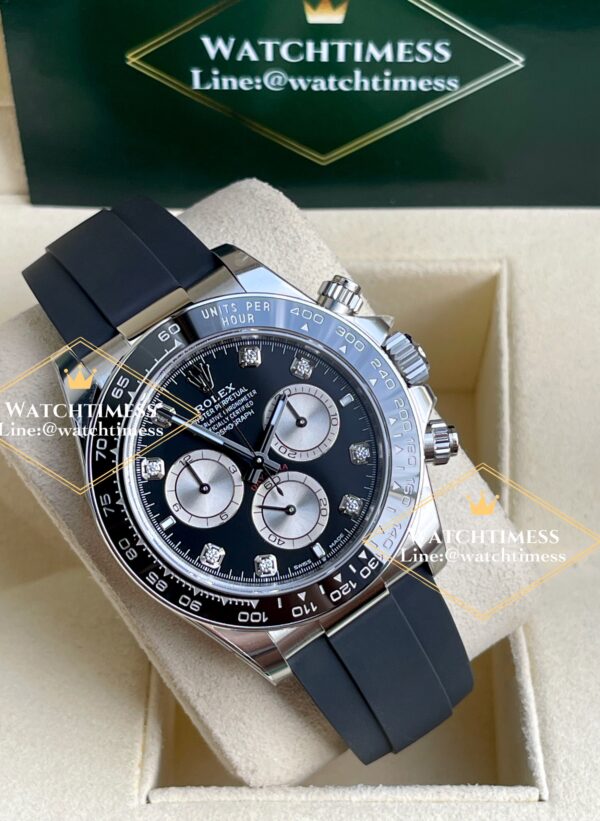 Rolex Daytona Black Diamond Dial 126519LN (Super Clone 4131) 40mm. VSF Factory - Image 4