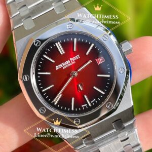 Audemars Piguet Royal Oak “Ap16202XT” Burgundy Jumbo Extra-Thin ZF Factory