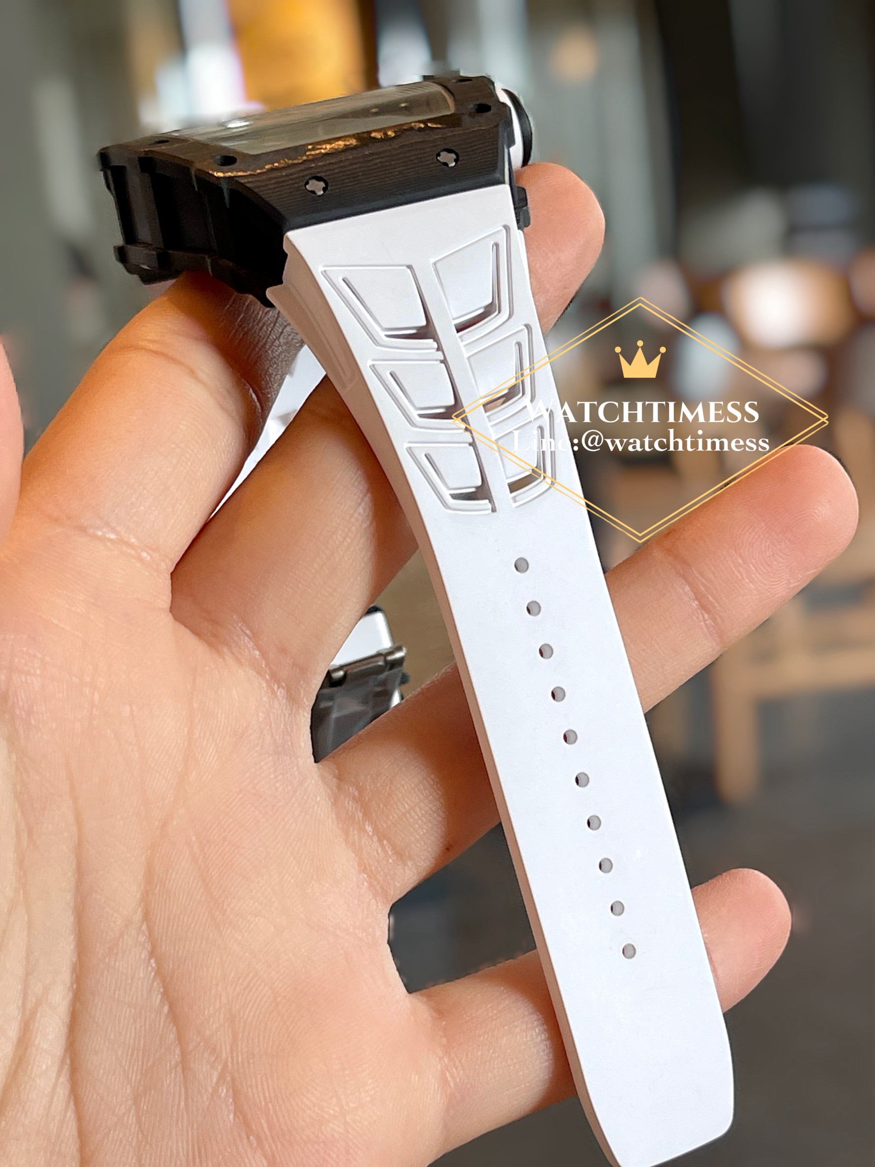 New ZF v.7❗️Richard Mile RM35-02 Rafael Nadal Working Tourbillon White Quartz ZF V.7 Factory - Image 8