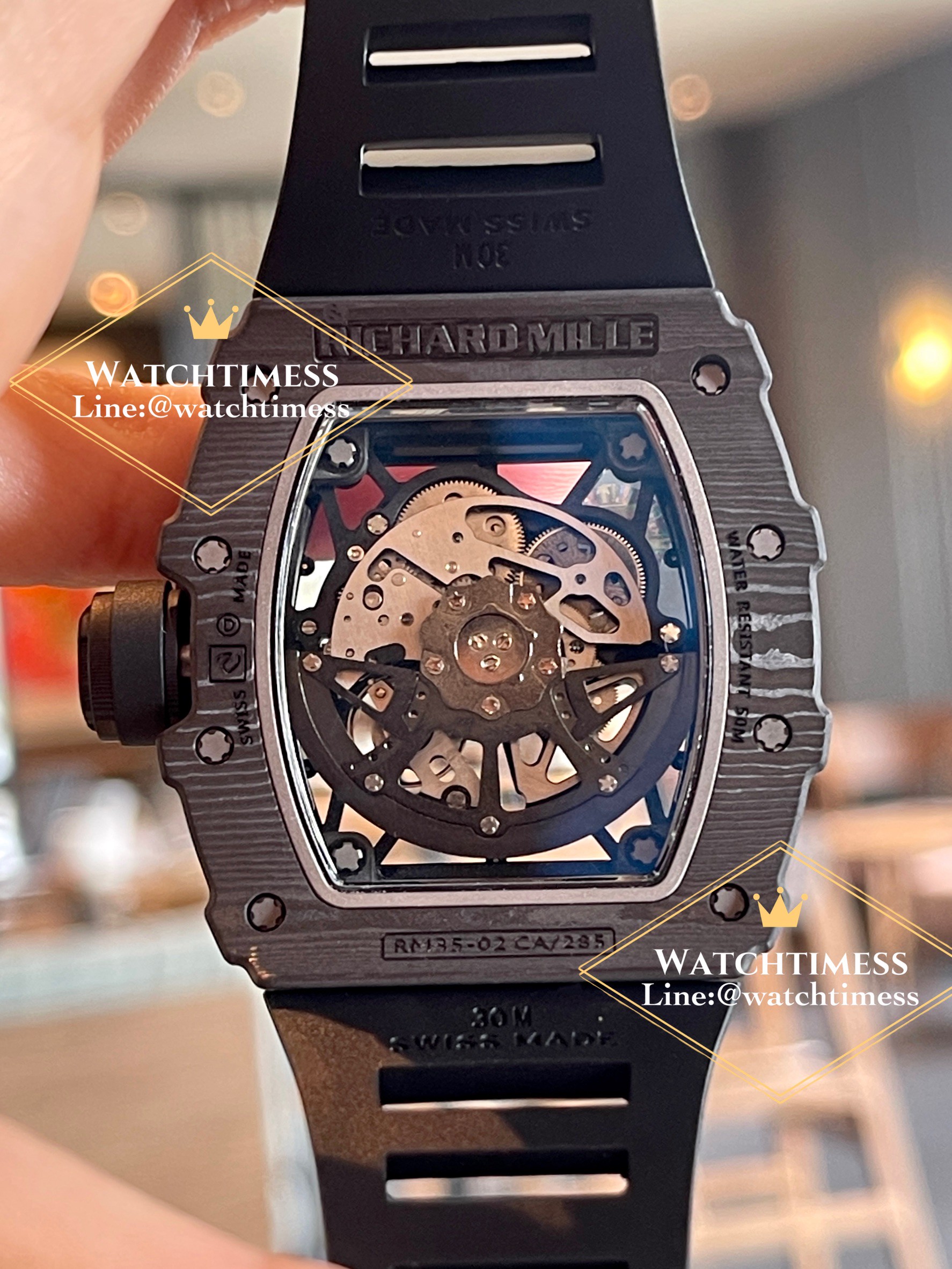 New ZF v.7❗️Richard Mile RM35-02 Rafael Nadal Working Tourbillon Quartz ZF V.7 Factory - Image 10