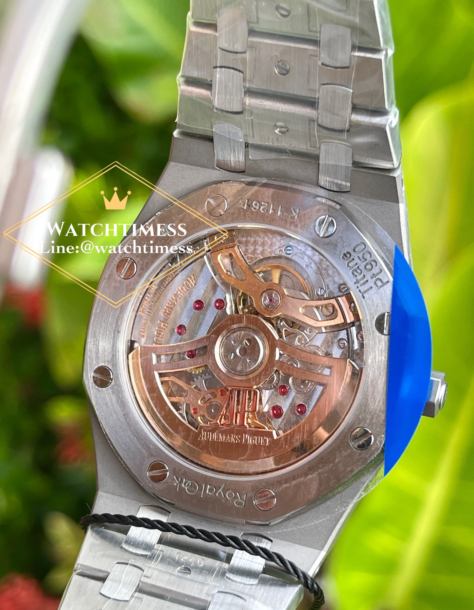 Audemars Piguet Royal Oak “Ap16202XT” Burgundy Jumbo Extra-Thin ZF Factory - Image 10